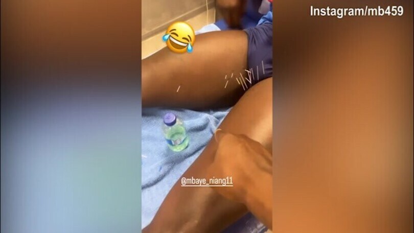 I dispetti di Balotelli, Niang si "arrabbia"