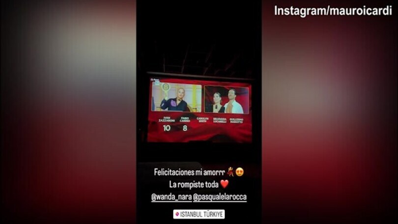 Ballando con le Stelle, Wanda Nara stupisce e Icardi assiste da casa