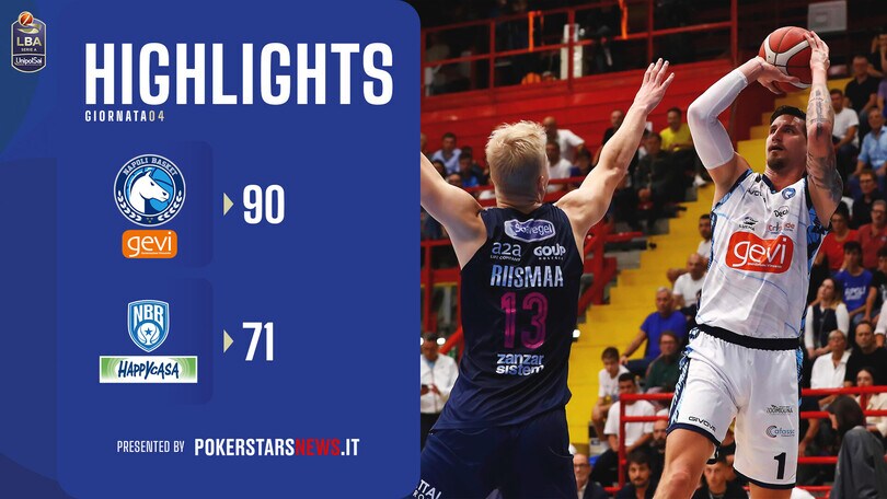 GeVi Napoli Basket - Happy Casa Brindisi