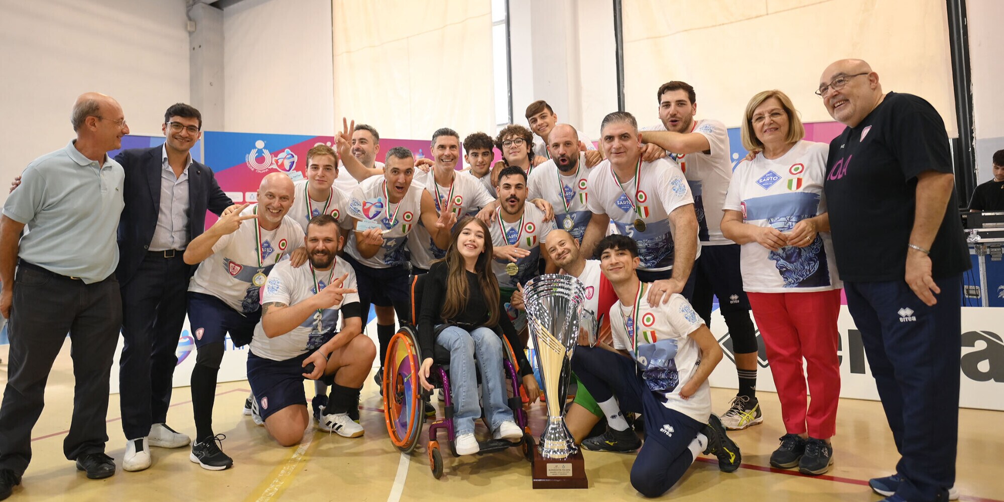 Nola imbattibile, la 2a Supercoppa di sitting volley è sua