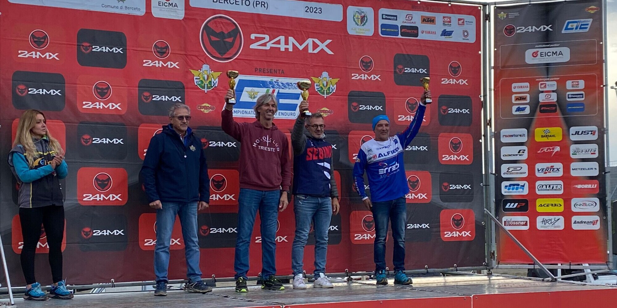 Moto club Alfieri da applausi nell'ultima tappa del Campionato Italiano enduro Major