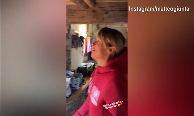 Pellegrini-Giunta, discussione casalinga: "Ma ti pare normale in gravidanza..."