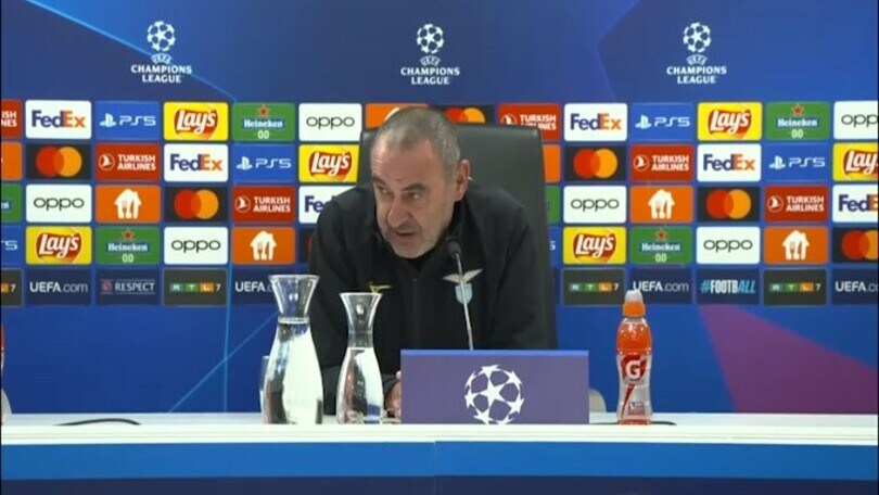 Sarri: "In campo con la faccia tosta"
