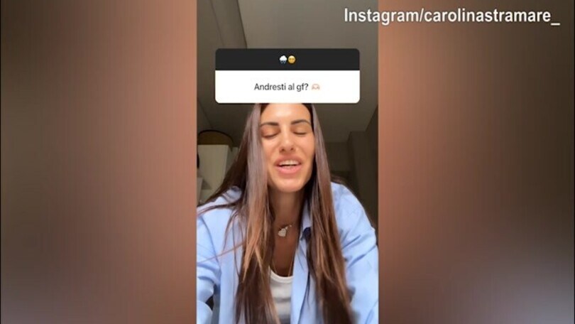 "Andresti al GF?" Carolina Stramare risponde a sorpresa...