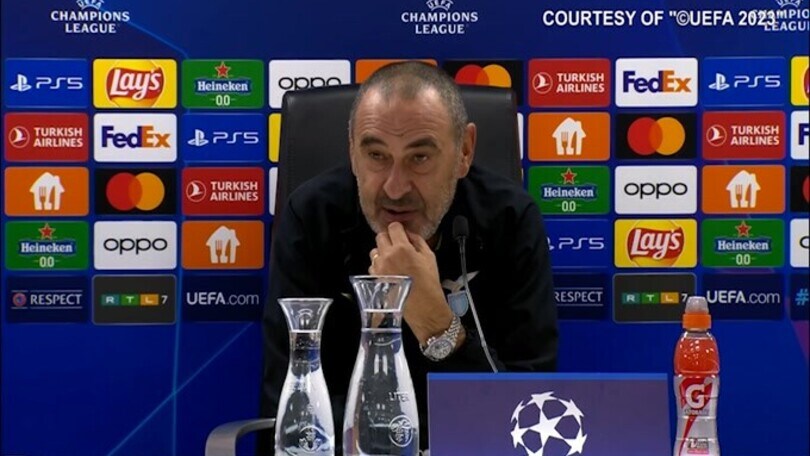 Sarri ammette: "Avrei preferito perdere per eccesso di faccia da c***o"