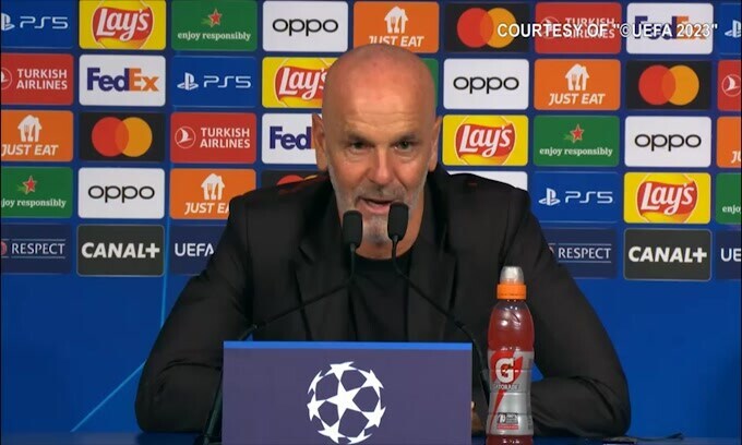 Pioli su Leao: "Buona prestazione. Certo che se segnasse..."