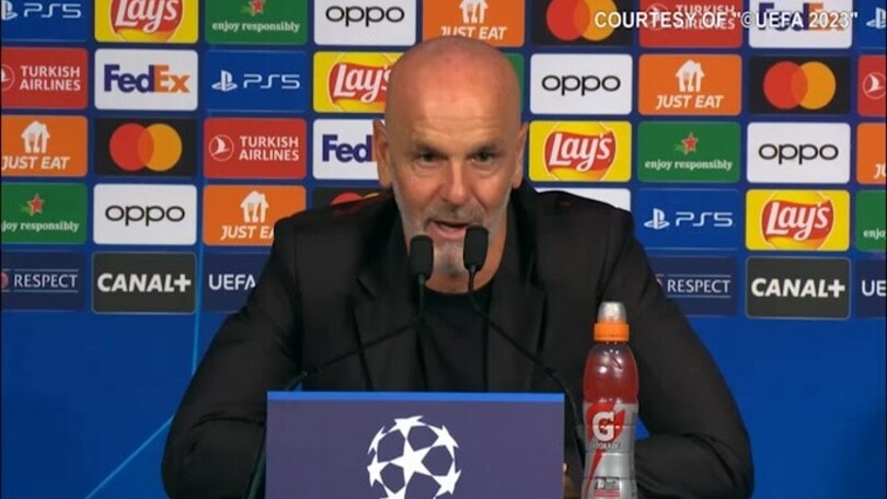 Pioli su Leao: "Buona prestazione. Certo che se segnasse..."