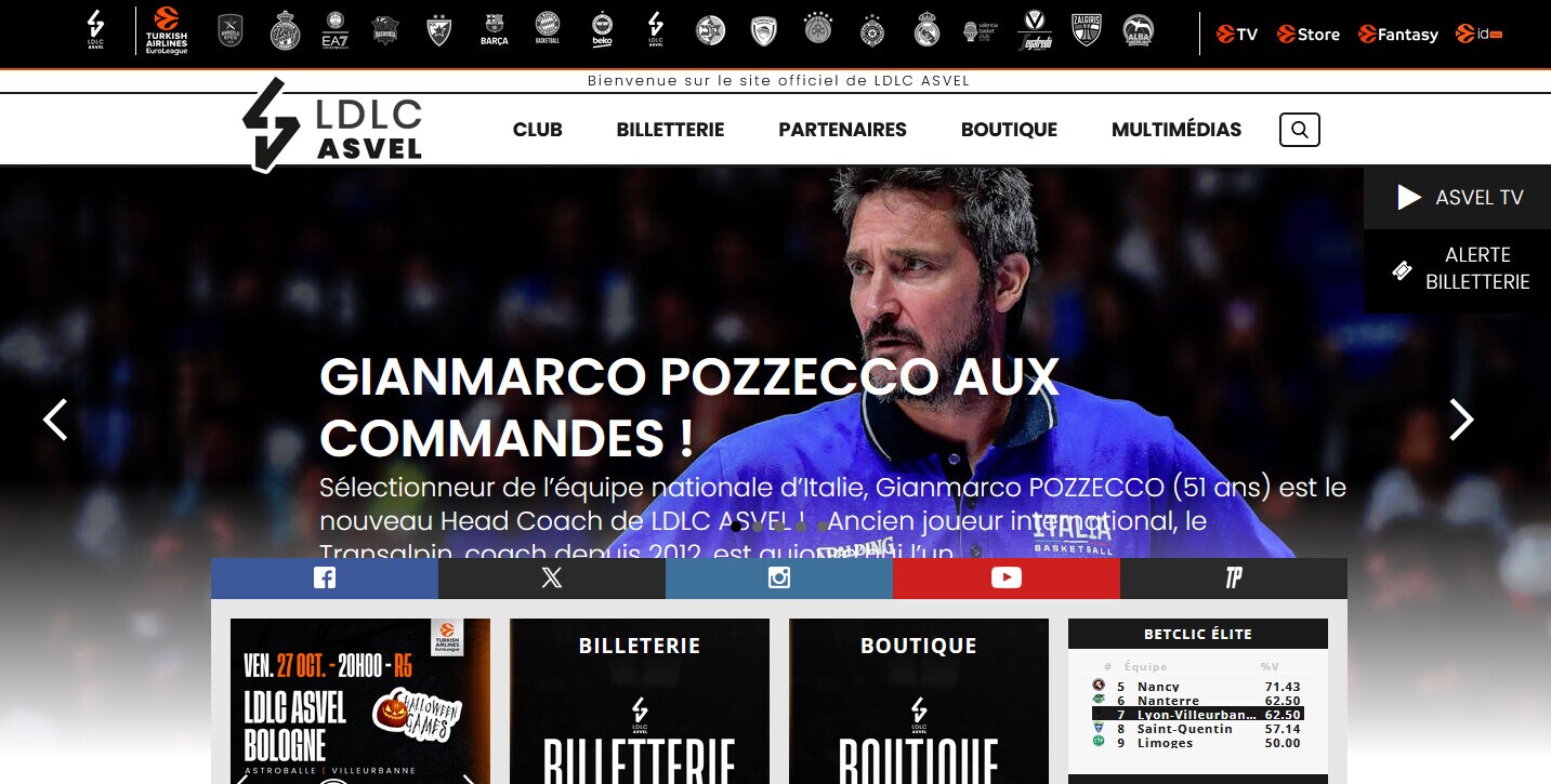 Pozzecco-Villeurbanne, è ufficiale