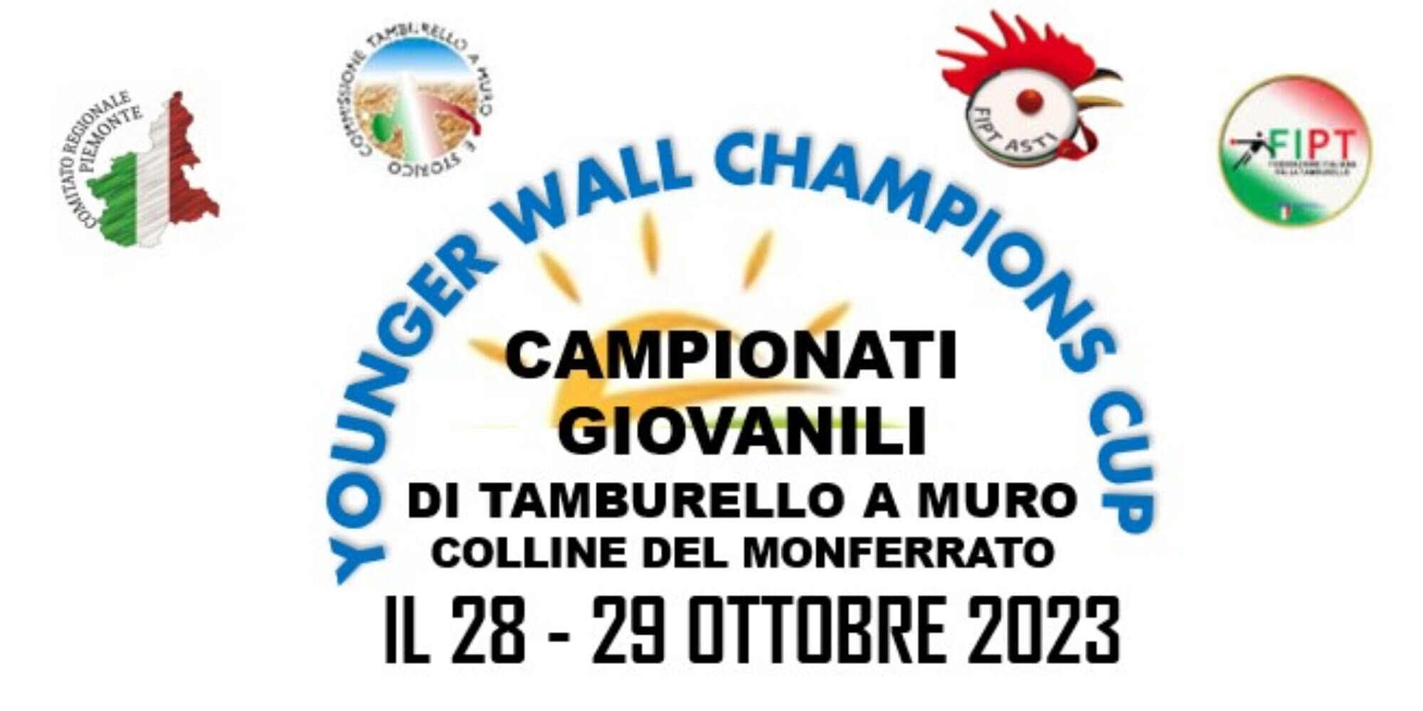 Il 28 e 29 Ottobre di scena gli Allievi del Tamburello a Muro