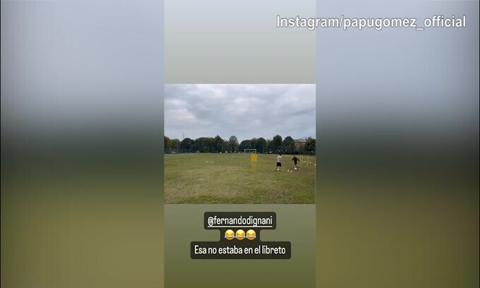 Monza, prosegue l'allenamento personalizzato di Gomez