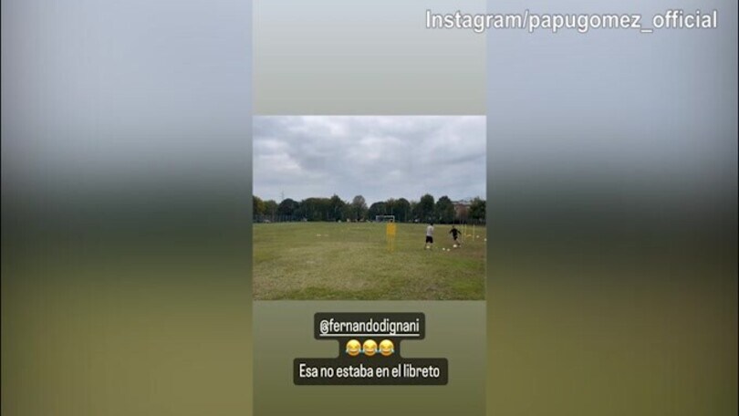 Monza, prosegue l'allenamento personalizzato di Gomez