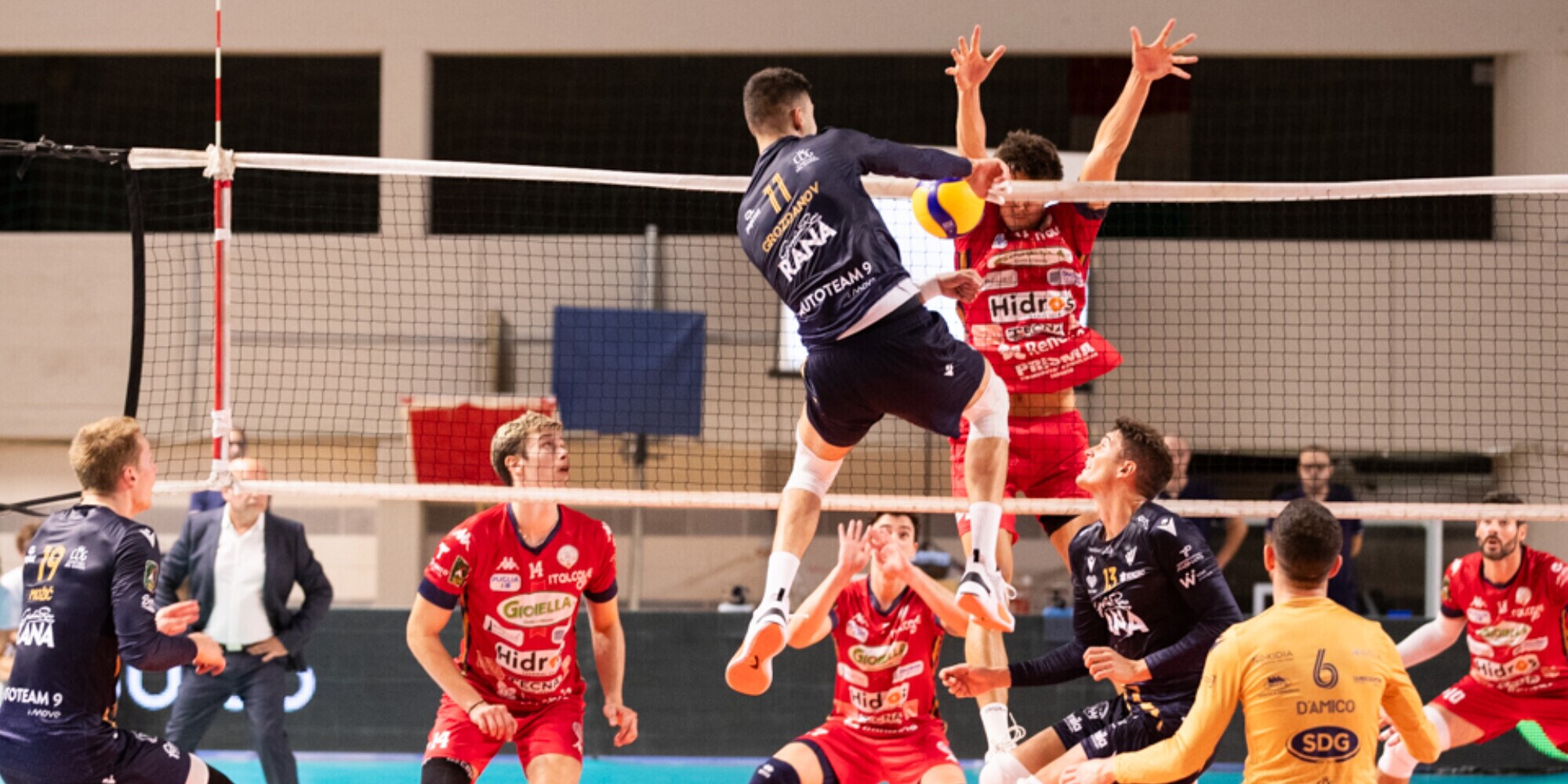 La 2a giornata parte con Verona-Modena e Trento-Taranto