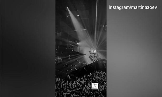 Ariete al Forum, al concerto c'è Lady Bonucci