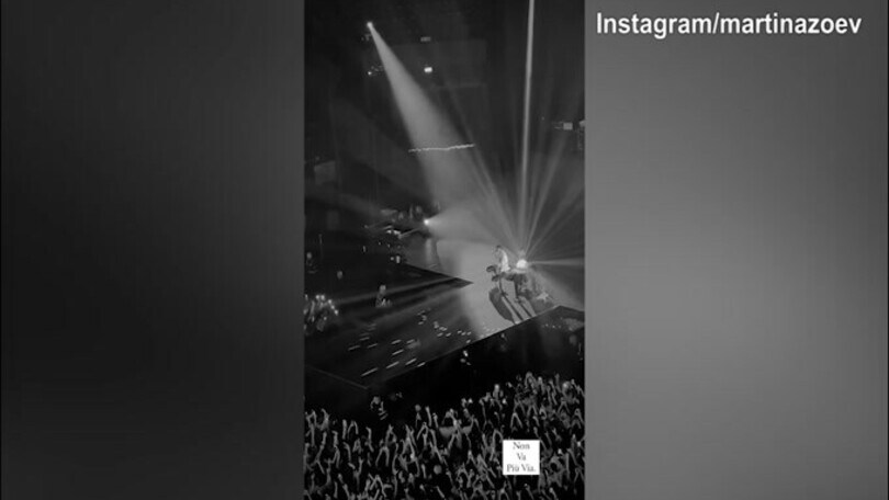 Ariete al Forum, al concerto c'è Lady Bonucci