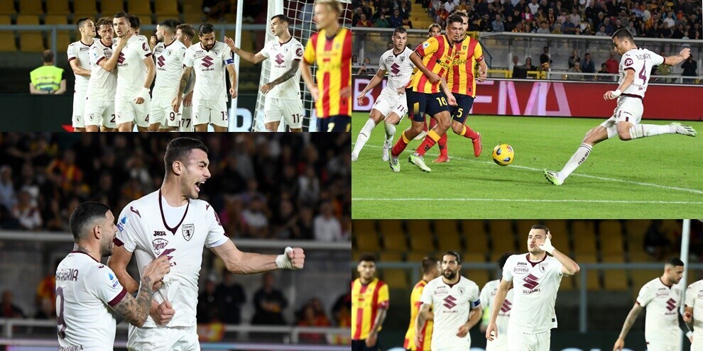 Buongiorno torna e lancia il Torino: il suo mancino stende il Lecce