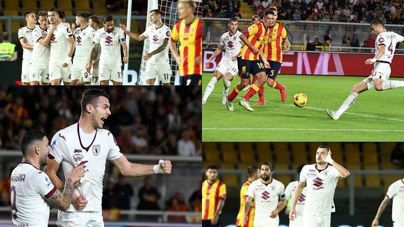 Buongiorno torna e lancia il Torino: il suo mancino stende il Lecce