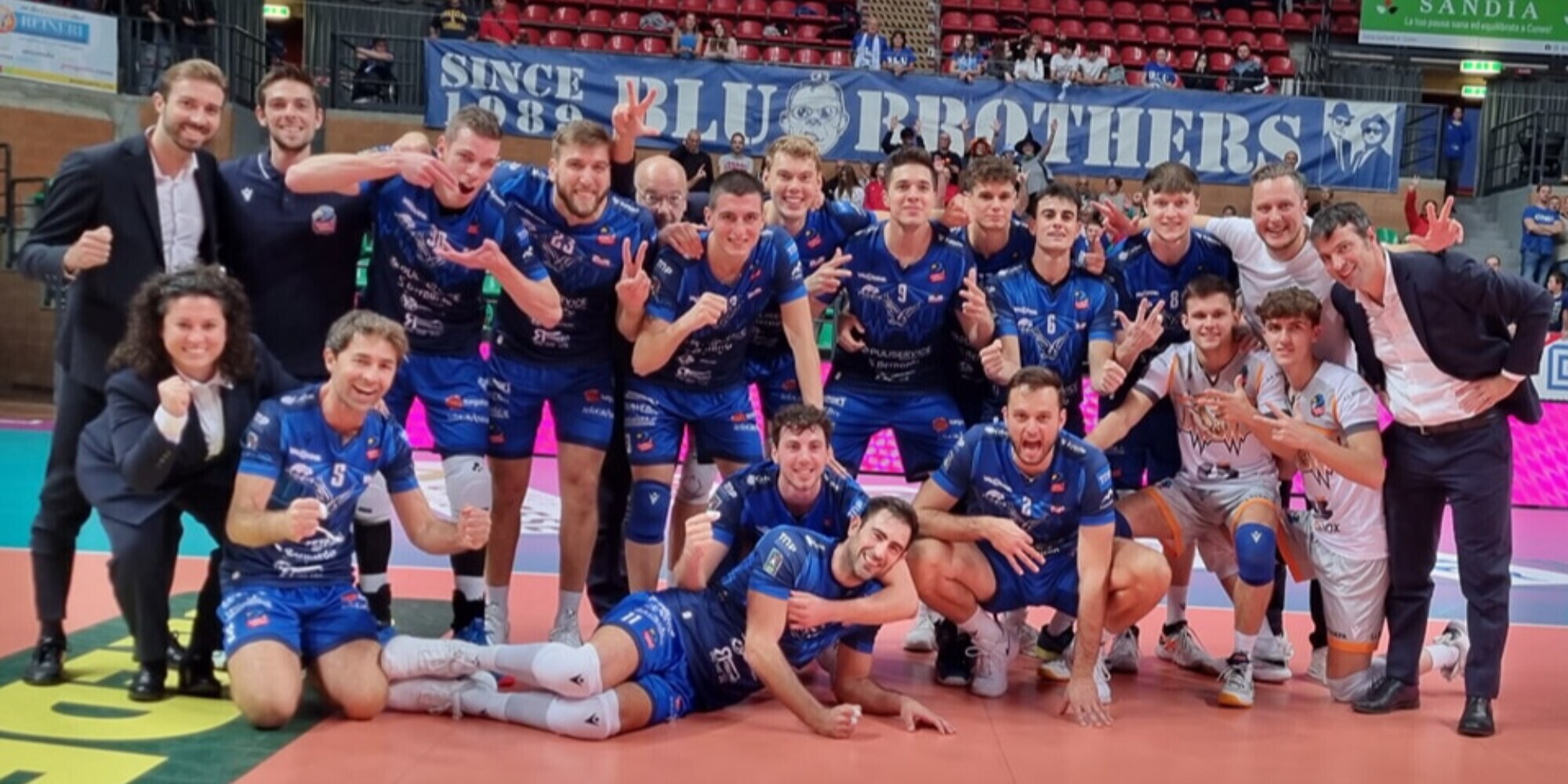 Cuneo c'è, superata Aversa in tre set