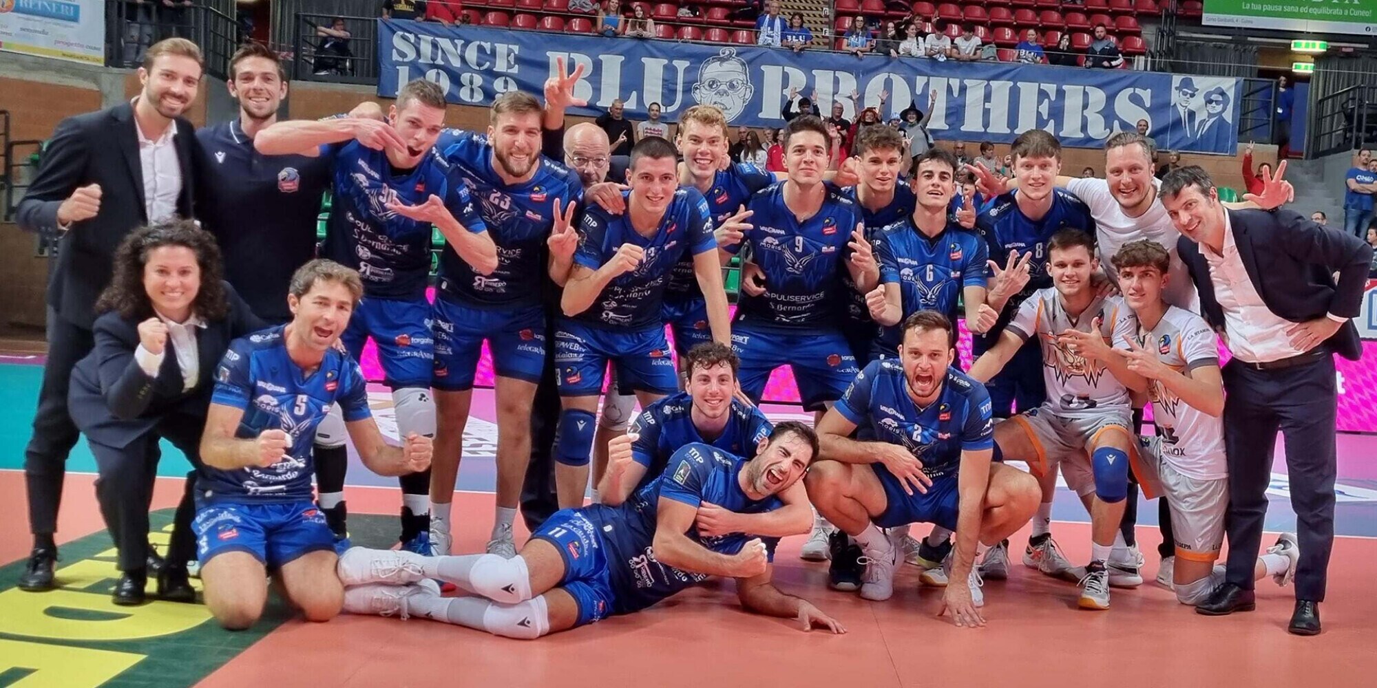 Cuneo ribalta il primo set e fa suo il match contro Aversa