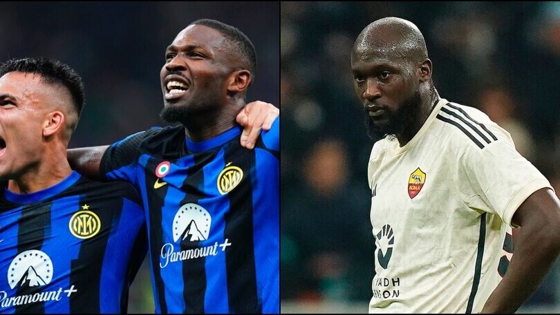 Lukaku annullato, Thuram decisivo: l'Inter vince di misura contro la Roma