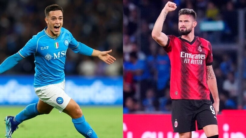Show tra Napoli e Milan: Politano e Raspadori rispondono a Giroud