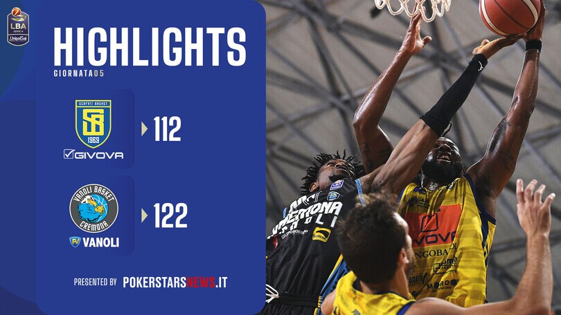 Givova Scafati Basket - Vanoli Basket Cremona