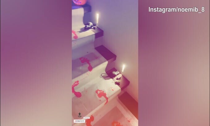 Notte di Halloween? Ecco dove si trovava Noemi...