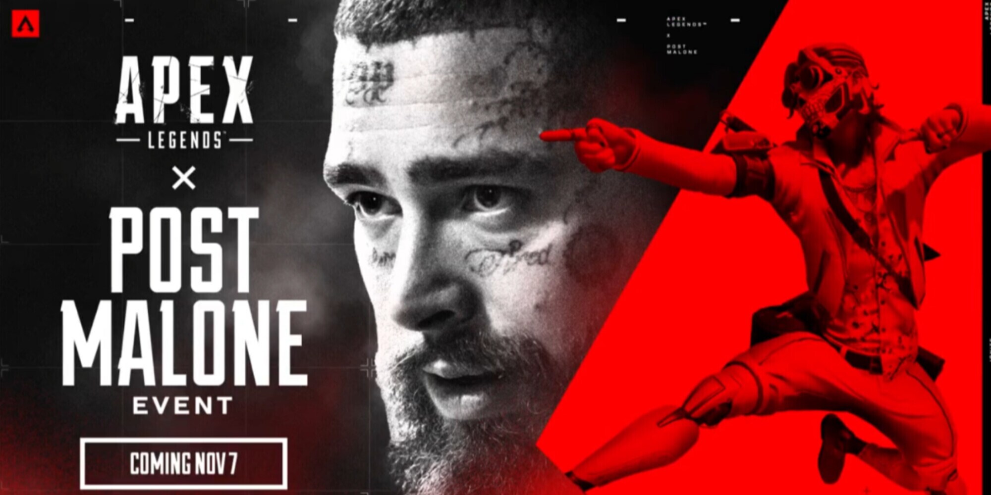 Post Malone collabora con Apex Legends per un evento speciale
