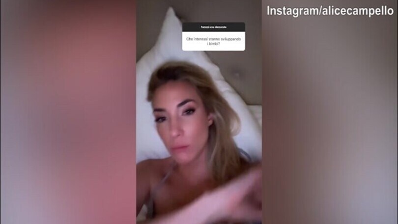 Alice Campello e Morata, cuore Juve: "I nostri figli tifano..."
