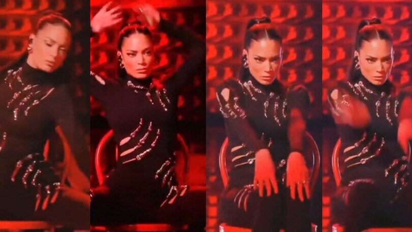 Elodie sexy Factor: lo show infiamma il secondo Live