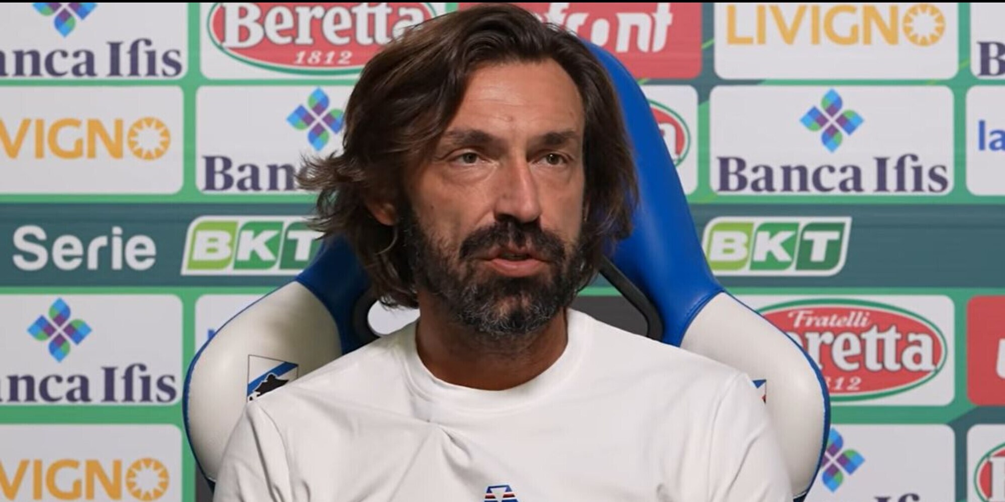 Sampdoria, Pirlo: “Società? Manfredi ha parlato con tutti”