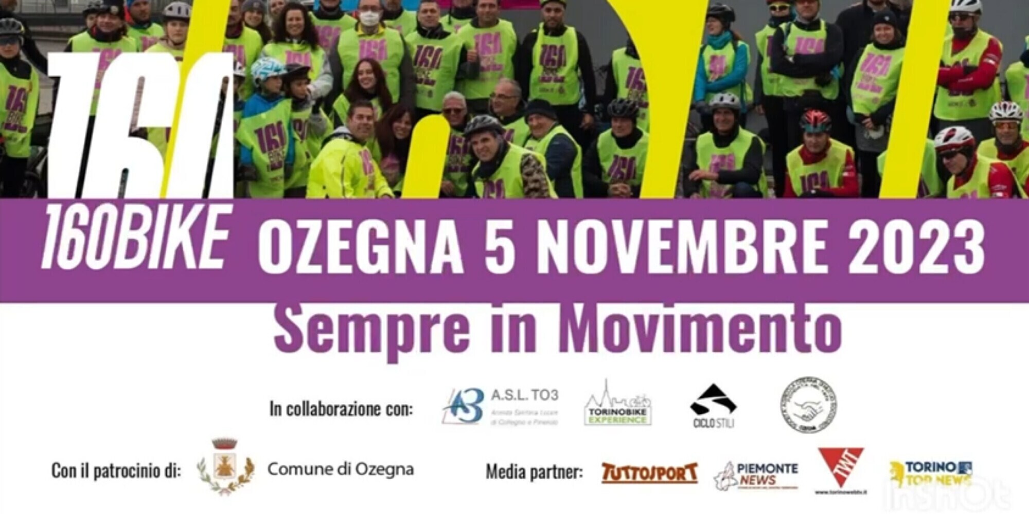 160Bike fa tappa a Ozegna