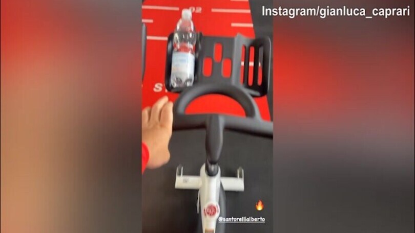 Monza, Caprari in palestra prosegue la riabilitazione