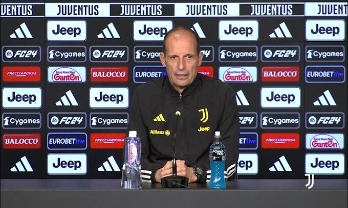 Il messaggio di Allegri: "Vicino alle vittime dell'alluvione"