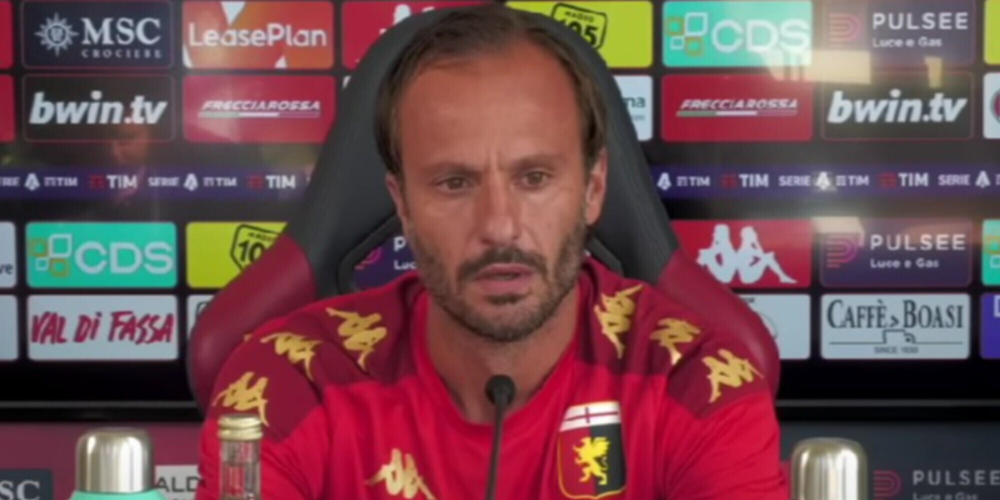 Gilardino, Cagliari-Genoa: "Formazione? Scelte forzate, Gudmundsson..."