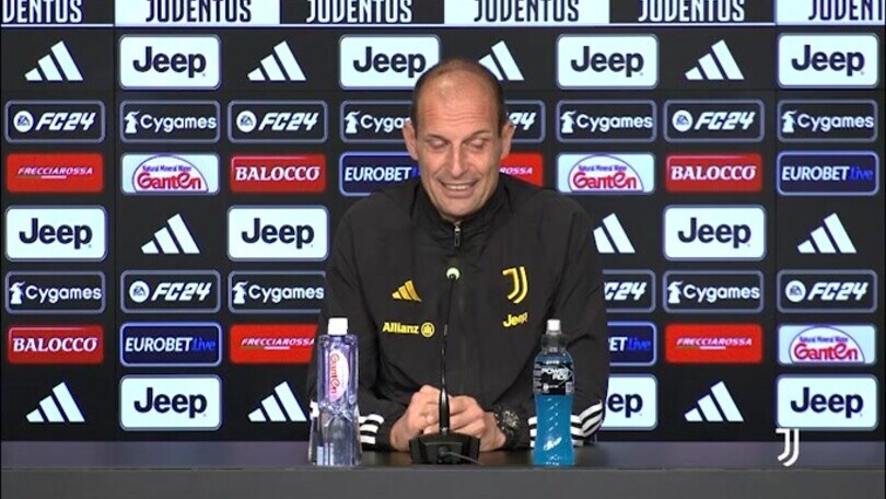 Allegri: "Fiorentina-Juve stimola sempre. Gara a rischio? Non decido io"