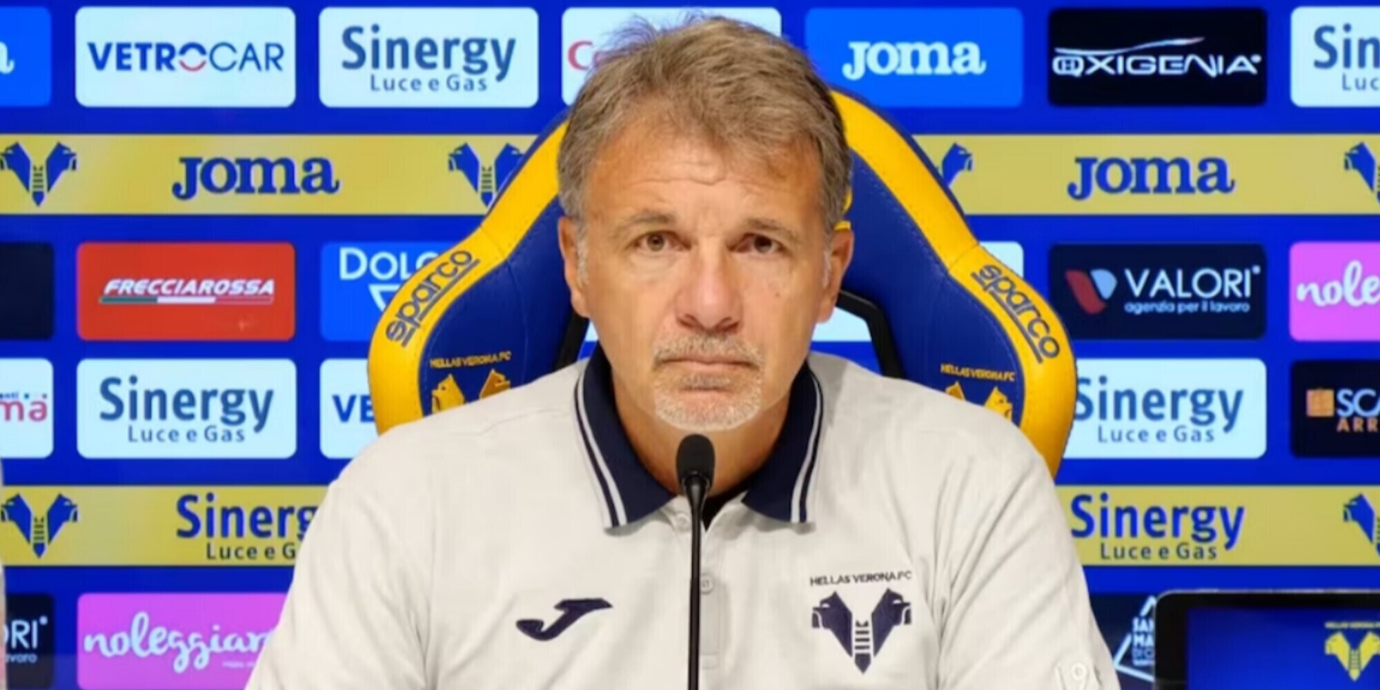 Verona, Baroni: "Dopo la Juve ci saranno conferme. Ecco come sta Hien"