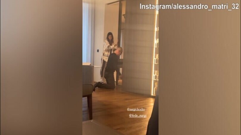 Matri, lo sfottò continua con Federica Nargi: "Oggi, Cortina?"