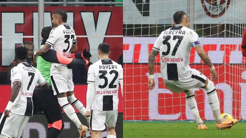 Pereyra fa piangere il Milan: prima vittoria dell'Udinese