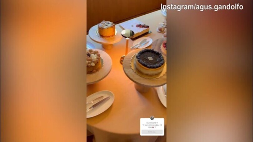 Lady Martinez, quanta dolcezza a tavola