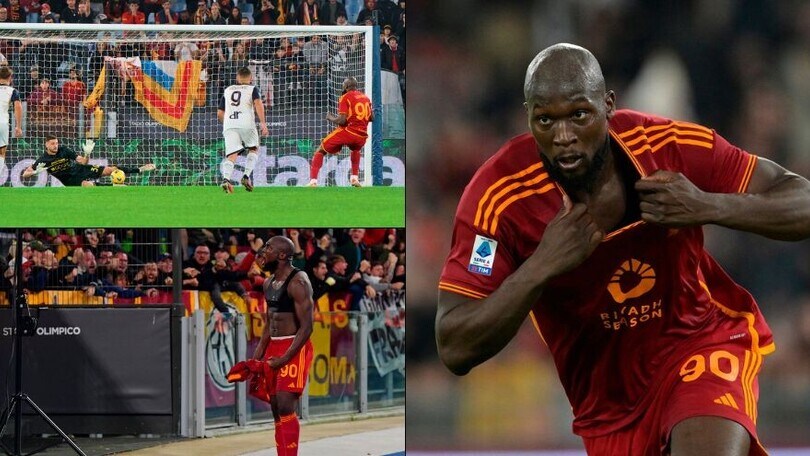 Lukaku, prima sbaglia e poi decide: la Roma ribalta il Lecce al 94'