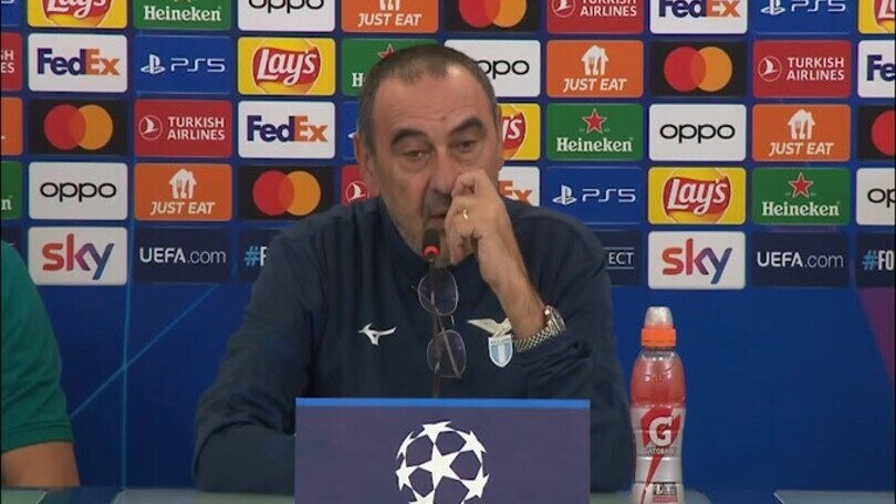 Sarri: "Voglio rimanere a lungo e chiudere la carriera alla Lazio"