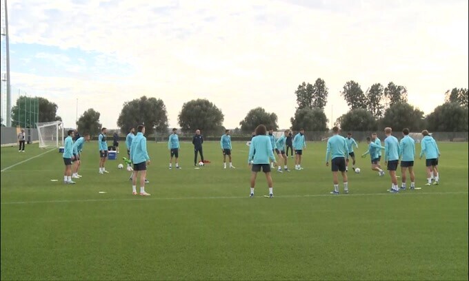 Lazio, allenamento con vista Feyenoord