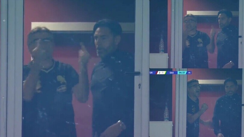 Juric, doppio dito medio dopo Torino-Sassuolo: la fotosequenza