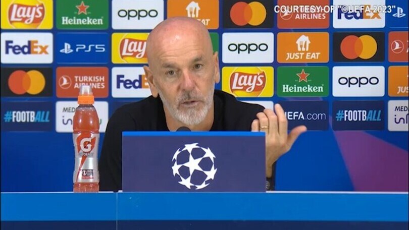 Pioli: "Era la reazione che mi aspettavo"