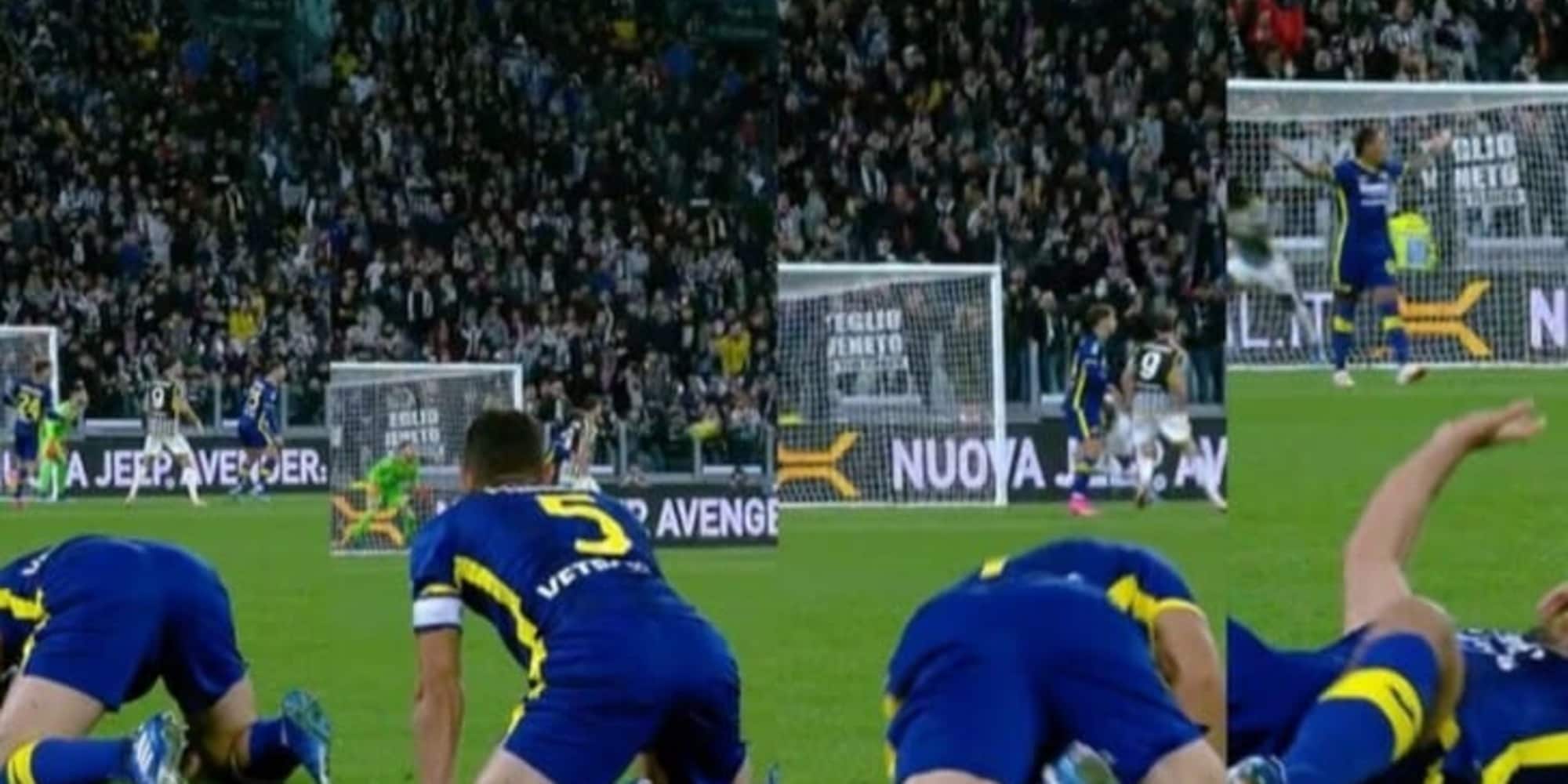 Juve-Verona, silenzio sulla simulazione di Faraoni: meglio non parlarne...