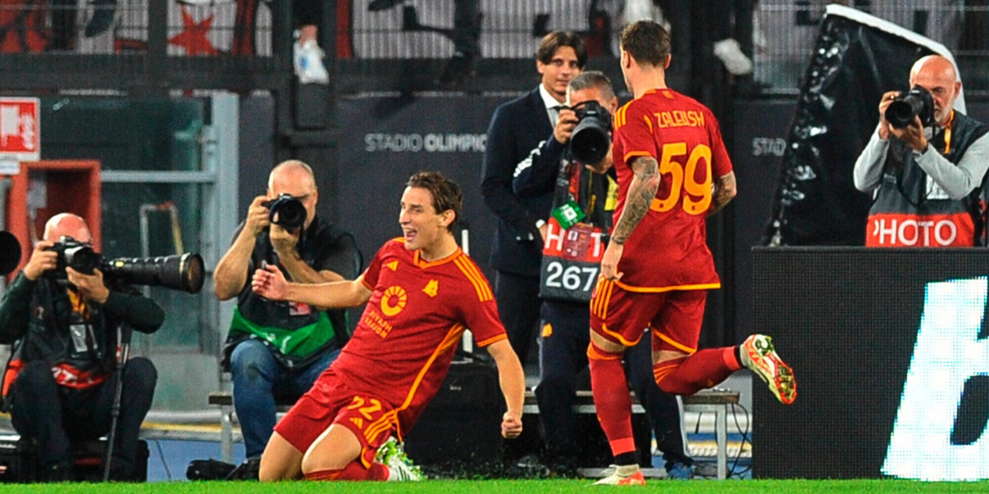 Slavia Praga-Roma, quota maggiorata sul goal giallorosso