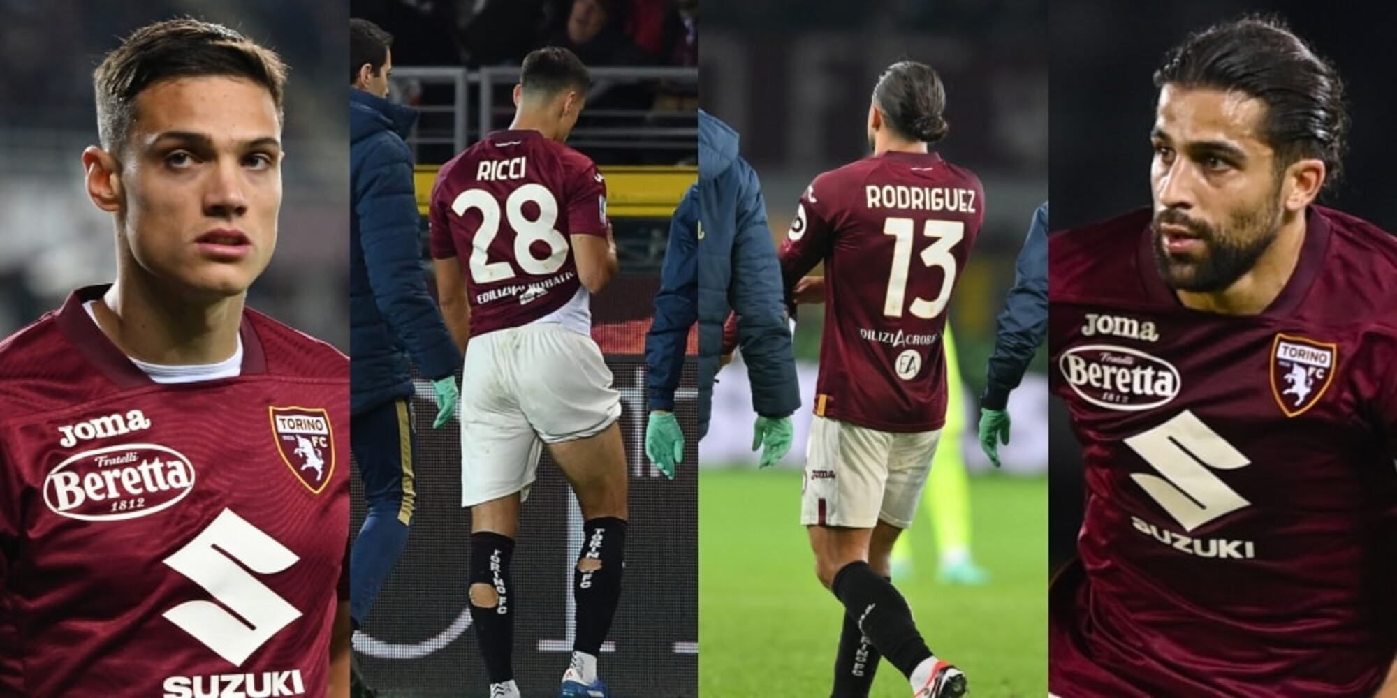 Ricci infortunato, si teme un lungo stop: quanto potrebbe stare fuori