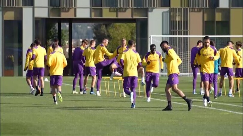 Fiorentina, al Viola Park la rifinitura pre Cukaricki