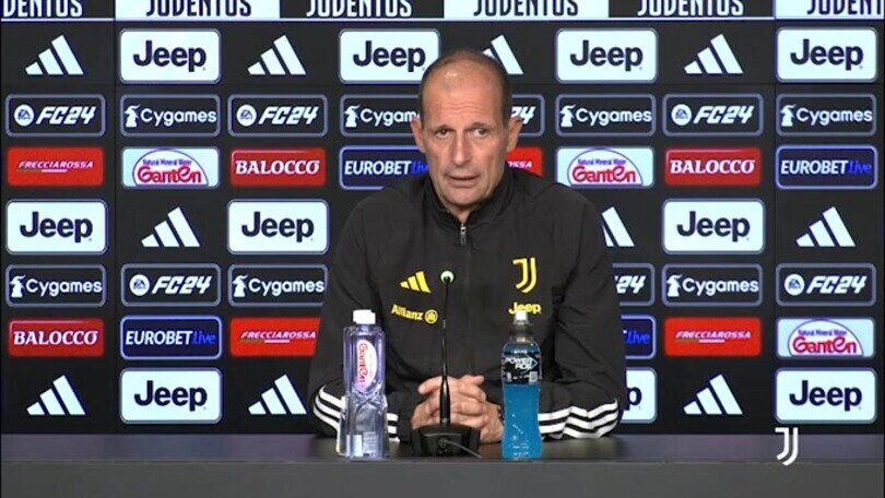 Allegri: "Vincere per mantenere il vantaggio sul quinto posto"