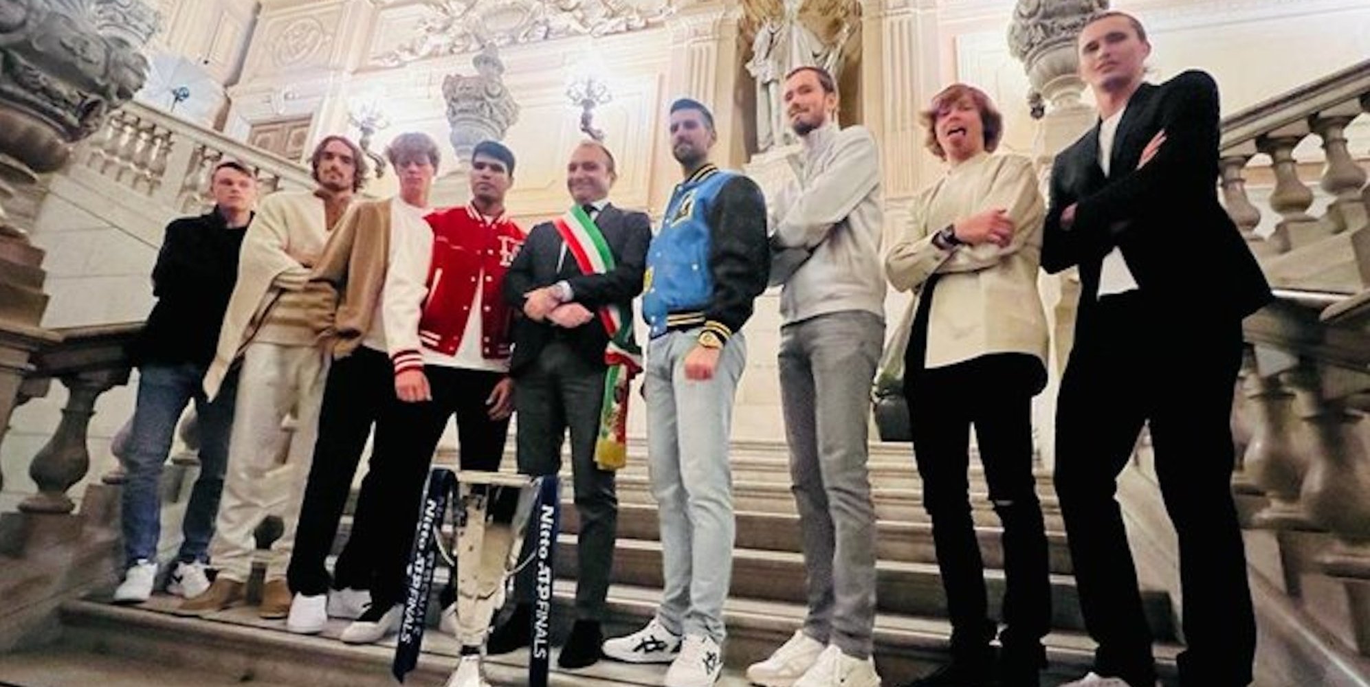Torino, da Sinner a Djokovic: sfilano i Magnifici 8